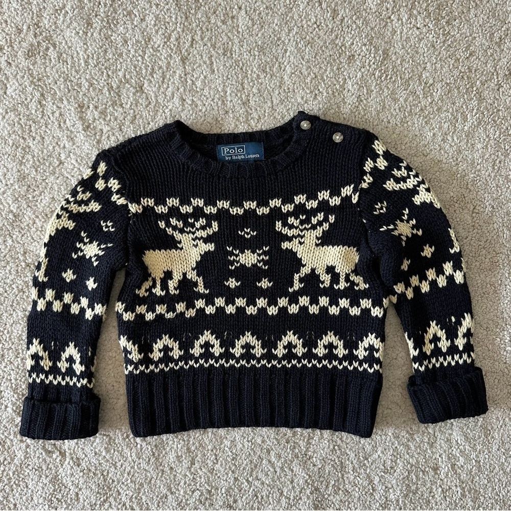 Ralph Laren Kid Fair Isle Sweater